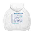 CHICHIZŌのSusanoo's item (青×水) Big Hoodie