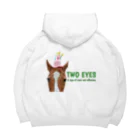 HorseSpaceTsumugiのジョージのTWO EYES Big Hoodie