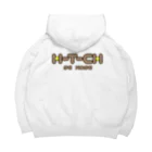 0円YouTuber ひろみっちゃんテニスch official shopのH-T-CH BE KOBE version ビッグシルエットパーカー