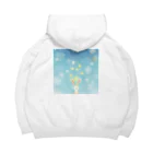 Fuwariの雪降りうさぎ Big Hoodie