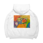 ムスメアートのOil art 2 Big Hoodie