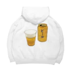 脂身通信Ｚの缶ビール_230325 Big Hoodie