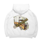 キッチンファラオのキッチンカー　デザイン Big Hoodie