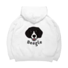 PLAYBULLのまめつぶビーグルくん Big Hoodie