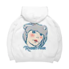 geeneccoのラビットヘアー Big Hoodie