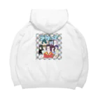 ¥anagawa Recordsのムルアイ画伯のうみのてメンバーキラステッカー風 Big Hoodie