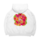 onehappinessのピンシャー　hibiscus　花言葉　onehappiness Big Hoodie