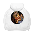 世界美術商店の小椅子の聖母 / Madonna della seggiola Big Hoodie