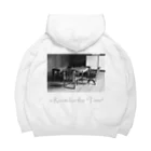 Kazumichi Otsubo's Souvenir departmentのa Room for the "Time" ~ BW Big Hoodie