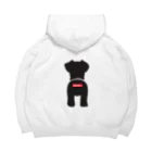 BarkingBeatsのPawreo🐾 ブラックコレクション Big Hoodie