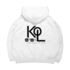 ArucaDesignのThe kiss of life ＜起死回生＞ Big Hoodie