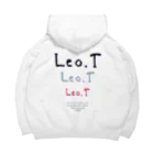 Leo.T Shopのライオンアート　Leo.T ビッグシルエットパーカー