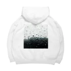 モリチエコの雨 Big Hoodie