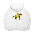 mumusのうま　Helianthus annuus ビッグシルエットパーカー