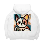 T2 Mysterious Painter's ShopのMysterious Cat Big Hoodie