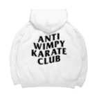 TO apparelのANTI WIMPY KARATE CLUB ビッグシルエットパーカー