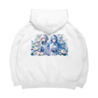 Sesilionのハーモニック・ブルーム Big Hoodie