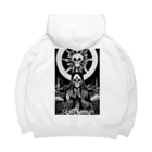 Skull sectionの太陽に祈り Big Hoodie