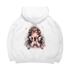 StellaのAIメイドカフェ　ジュンちゃん Big Hoodie