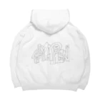 シャーpenのシャーペンロゴ Big Hoodie