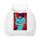 テラバイト店のドットくん Big Hoodie