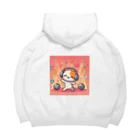 faustのダンス猫3 Big Hoodie