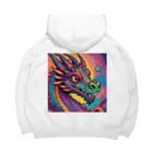 DORAGONIAのサイケドラゴン Big Hoodie