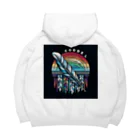 safarin001の羽と虹※クール Big Hoodie