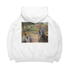 世界美術商店の2人の若い農夫 / Two Young Peasant Women Big Hoodie