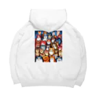 PAC (ポップアートキャット）のPAC (ポップアートキャット) Big Hoodie