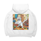 にゃんこーねこのこっち向く猫 Big Hoodie