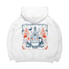 (っ◔◡◔)っ ♥ Le Petit Trésor ♥の花の詩カップ(The Flower Poetry Cup) Big Hoodie