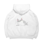 MOCHI Shopの無言の圧な猫 Big Hoodie