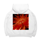 幻想の館の不思議模様・炎 Big Hoodie