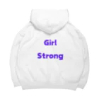 あい・まい・みぃのGirl Strong-強い女性を表す言葉 ビッグシルエットパーカー