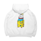 くらきち ONLINE SHOPのねこタイツと旅に出る Big Hoodie