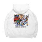 freehandの上杉　謙信 Big Hoodie