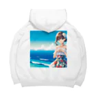 かるるんショップの夏と南国と休日と Big Hoodie