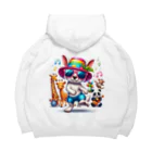 パカオのダンシングアニマル Big Hoodie