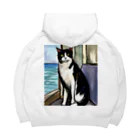 Ppit8の旅する猫 Big Hoodie