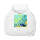 ariariartのBlue submarine【コラボ作品】 Big Hoodie