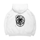 ©satch  [SHEAVESMUSIC/littlesheave]の時計B縦「足跡を残して」より　©satch Big Hoodie