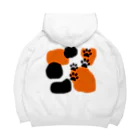 かわず屋のミケねこさん Big Hoodie