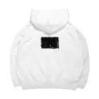 白川香翠　墨の雑貨の白川香翠　墨の雑貨　海苔 Big Hoodie