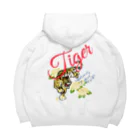 uwotomoのThe Tiger Big Hoodie