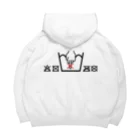 喫茶ほあんの洗濯表示 Big Hoodie