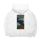 もりまちこの動物シリーズ（ネコ） Big Hoodie