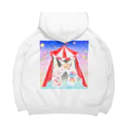 クマバチゴルフ倶楽部のクマバチとサーカス Big Hoodie