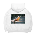 Kiilindaのチーズドックスケーター Big Hoodie