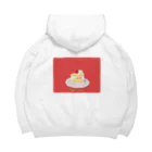 kaeritainaのショートケーキ Big Hoodie